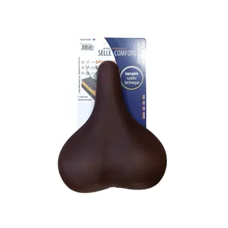 Selle Comfort Comfortabel fiets zadel - Smartfoam technologie - Ergonomisch ontwerp - Bruin
