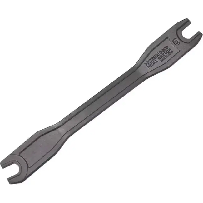 Cyclus Pedaalsleutel - Dubbele 15 mm aansluiting - Veilig ontwerp - 310 mm - Zwart