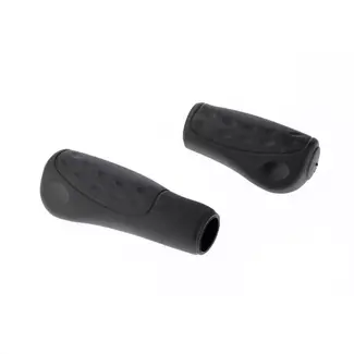 Westphal Ellipsis handvatten - Softgrip - 92/120mm - Zwart - Ergonomisch ontwerp