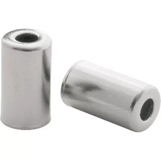 Falkx Kabelhoedjes - 5 mm staal - Verpakking van 200 stuks - Duurzaam en betrouwbaar