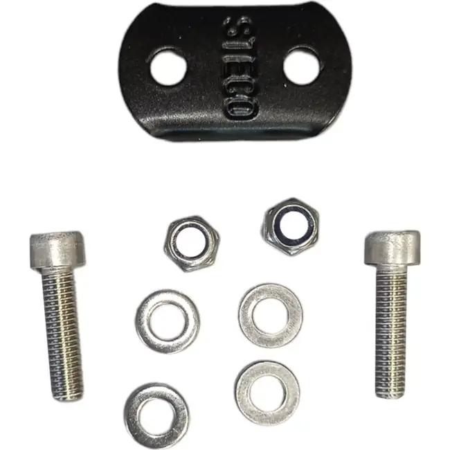 Steco Bevestigingsset voor Flow voordrager - Eenvoudige installatie - Retro stijl - Geschikt voor standaard fietsen