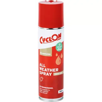 CyclOn Biologisch afbreekbare kettingspray - micro-additieven - alle weersomstandigheden - 250 ml