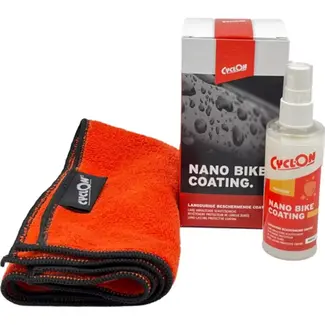 CyclOn Nano fietscoating kit - UV-bescherming - 100ml - Voor matte en glanzende afwerkingen CyclOn Nano fietscoating kit - UV-bescherming - 100ml - Voor matte en glanzende afwerkingen