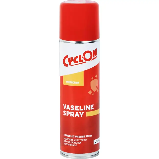 CyclOn Vaseline spray - beschermende waterafstotende laag - corrosiewerend - 250 ml