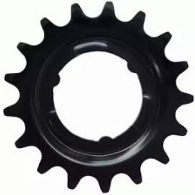 KMC Tandwiel 16T - Gehard Chromoly Staal - Zwart - Voor Shimano Versnellingsnaven