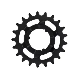 KMC Tandwiel 21T - Gehard Chromoly Staal - Zwart - Voor Shimano Versnellingsnaven