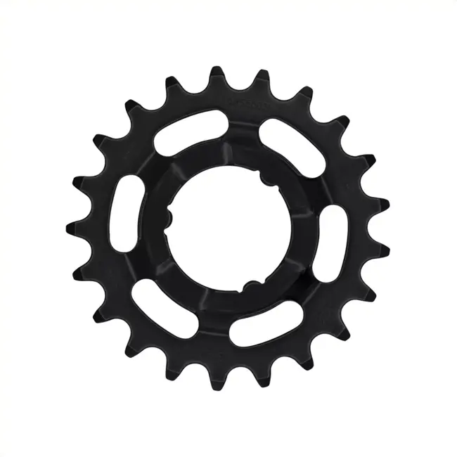 KMC Tandwiel 21T - Gehard Chromoly Staal - Zwart - Voor Shimano Versnellingsnaven