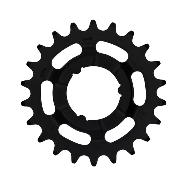 KMC Tandwiel 22T - Gehard Chromoly Staal - Zwart - Voor Shimano Versnellingsnaven