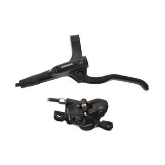Shimano Hydraulische schijfrem - ergonomisch - twee-piston - links - zwart