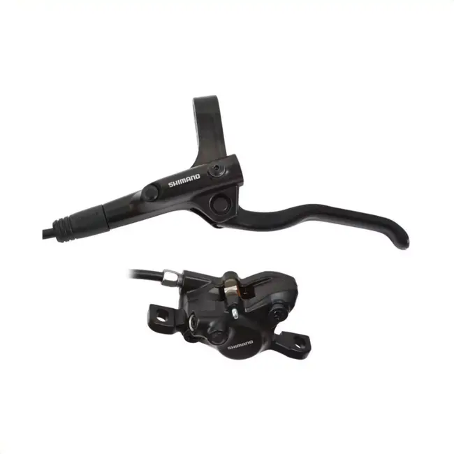 Shimano Hydraulische schijfrem - ergonomisch - twee-piston - links - zwart