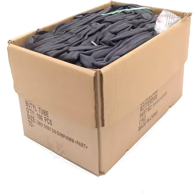 CST Werkplaatsverpakking binnenbanden - 28 inch - Dunlop ventiel 40 mm - Naadloos - Per 50 stuks