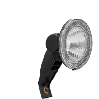 AXA fietskoplamp - Dynamo aangedreven - Voorzijde montage - Zwart