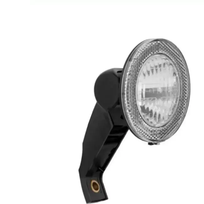 AXA Halogeen fietskoplamp - Dynamo aangedreven - Voorzijde montage - Zwart