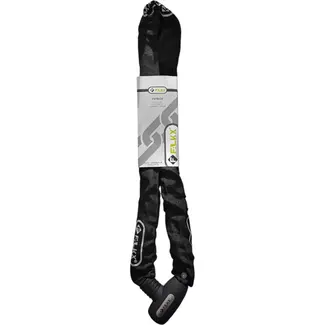 Falkx Kettingslot 8.5x1200 mm - Zwart - Nylon hoes - Extra bescherming