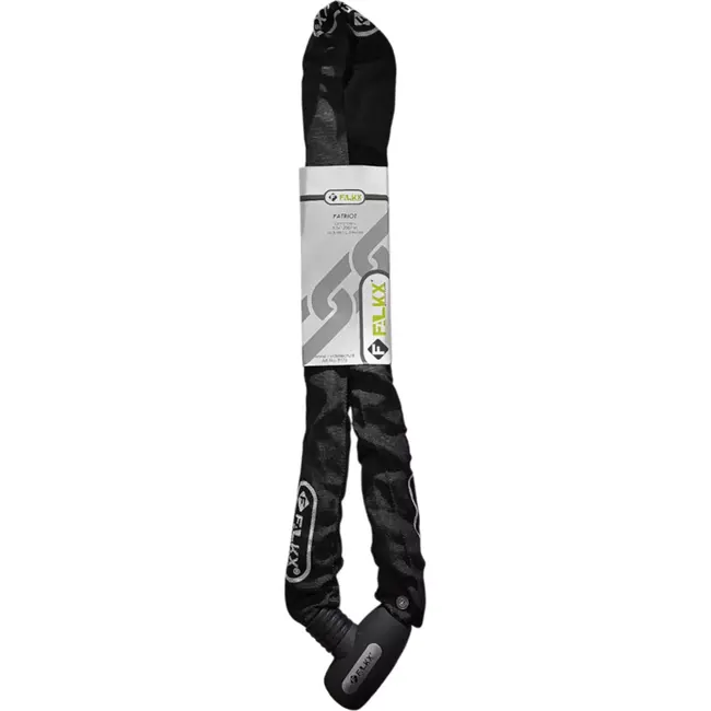 Falkx Kettingslot 8.5x1200 mm - Zwart - Nylon hoes - Extra bescherming