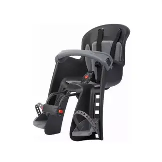 Polisport Kinderzitje voor fiets - voorop gemonteerd - zwart/grijs - 9-15 kg - met windscherm Polisport Kinderzitje voor fiets - voorop gemonteerd - zwart/grijs - 9-15 kg - met windscherm