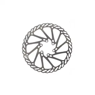 Falkx Remschijf 160mm - 6-bout montage - Staal - Zwart