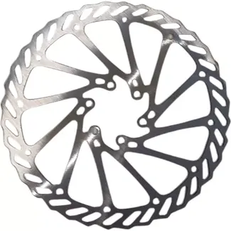 Falkx Remschijf - 180 mm - 6-bout montage - Staal - Zwart