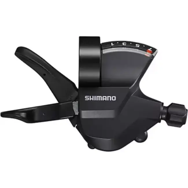 Shimano Rechter shifter - 7 versnellingen - Rapidfire Plus - Optislick kabels - Ergonomisch ontwerp