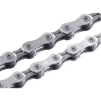 Shimano Ketting 11-speed - 118 schakels - Geoptimaliseerd voor Link Glide en Hyperglide - Grijze coating - E-bike/MTB/trekking