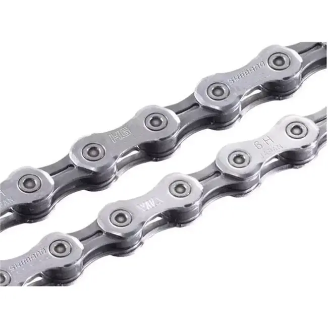Shimano Ketting 11-speed - 118 schakels - Geoptimaliseerd voor Link Glide en Hyperglide - Grijze coating - E-bike/MTB/trekking