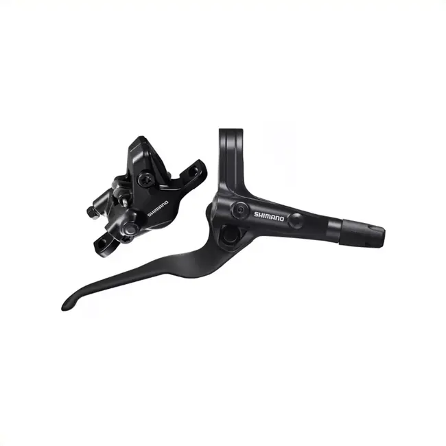 Shimano Hydraulische schijfrem - Twee-piston systeem - 1700mm kabel - Zwart - Achter/remhendel rechts