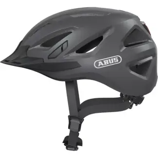 ABUS Urban fietshelm - lichtgewicht - uitstekende ventilatie - LED achterlicht - maat L - titan