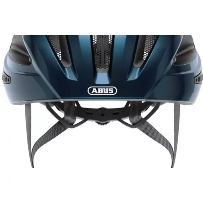 ABUS Sportieve fietshelm - In-mold ontwerp - Insectengaas - Geschikt voor paardenstaart - Midnight blue - M (52-58 cm)