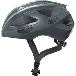 ABUS Racefietshelm - Lichtgewicht - Insectbescherming - Ponytail-vriendelijk - L (58-62 cm) - Grijs