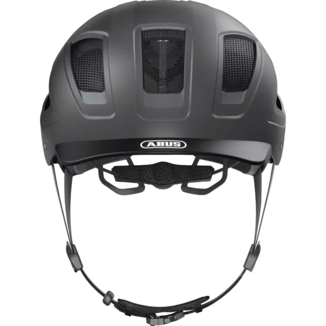 ABUS Urban fietshelm - reflectoren en LED - maat M (52-58 cm) - titan kleur