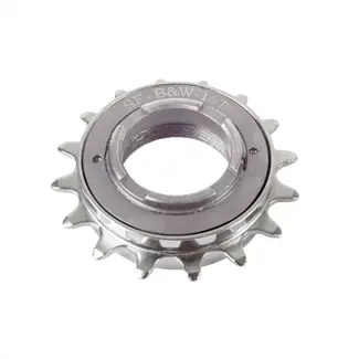 M-Wave 16T stalen freewheel - single speed - zilver - 1/2 x 1/8" kettingmaat
