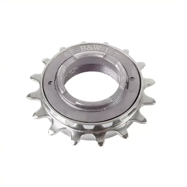 M-Wave 16T stalen freewheel - single speed - zilver - 1/2 x 1/8" kettingmaat