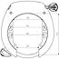 ABUS Fietsslot met Bosch Intube 2.1 compatibiliteit - 79mm breed - Zwart