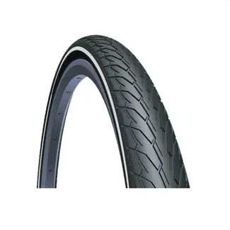 Mitas Buitenband met reflectie - Antipunctuur - 28x1.75 - Zwart