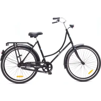 Wheelerz Omafiets - 26 inch - Zwart - Stabiel en Comfortabel - Ideaal voor de Stad