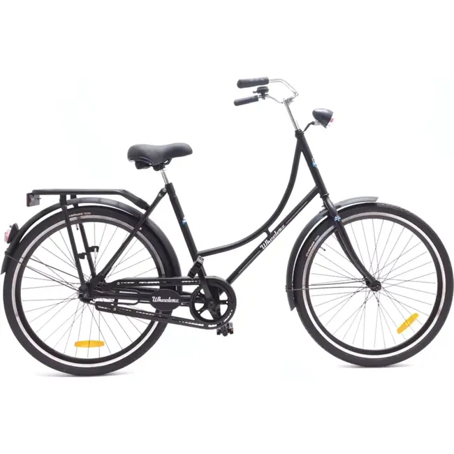 Wheelerz Omafiets - 26 inch - Zwart - Stabiel en Comfortabel - Ideaal voor de Stad