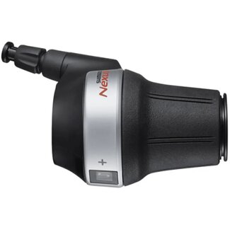 Shimano 5-speed fietsshifter - lage inspanning - aluminium - zilver - kabellengte 1800mm