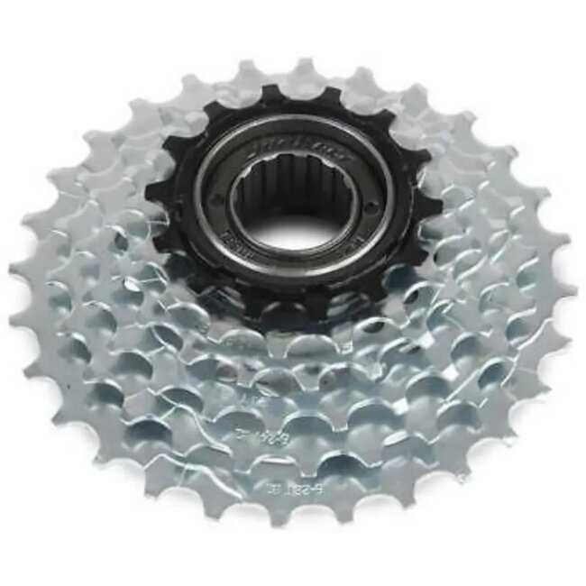 Sunrace 5-speed freewheel - 14-28T - staal - zwart - lichtgewicht - corrosiebestendig