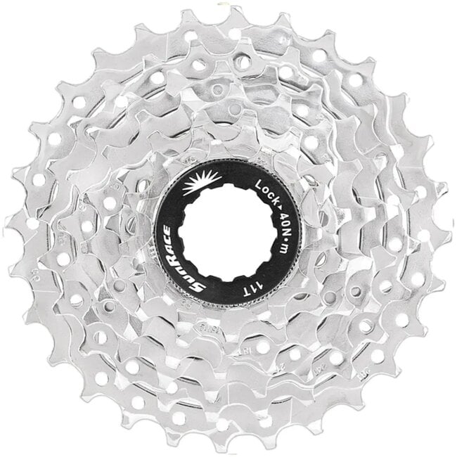 Sunrace 9-speed cassette - 11-32t - Super Fluid Drive - Lichtgewicht - Nikkelafwerking