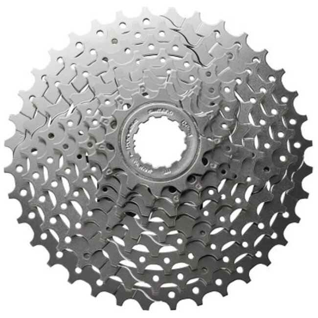 Shimano 9-speed cassette - duurzaam staal - 11-32T - zilver - voor ATB/MTB