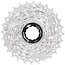 Sunrace 9-speed cassette - veelzijdige vertanding - nikkelafwerking - lichtgewicht - zilver
