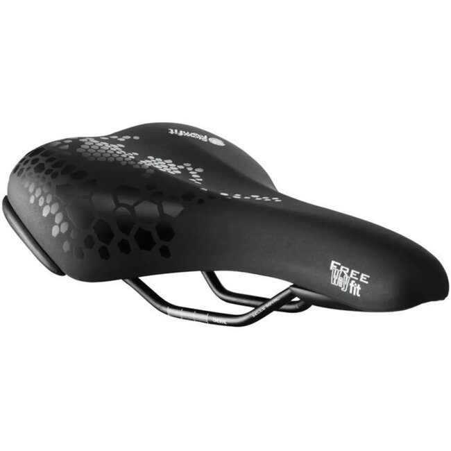 Selle Royal Athletisch stadsfietszadel - waterdicht - demping - 26 cm - zwart