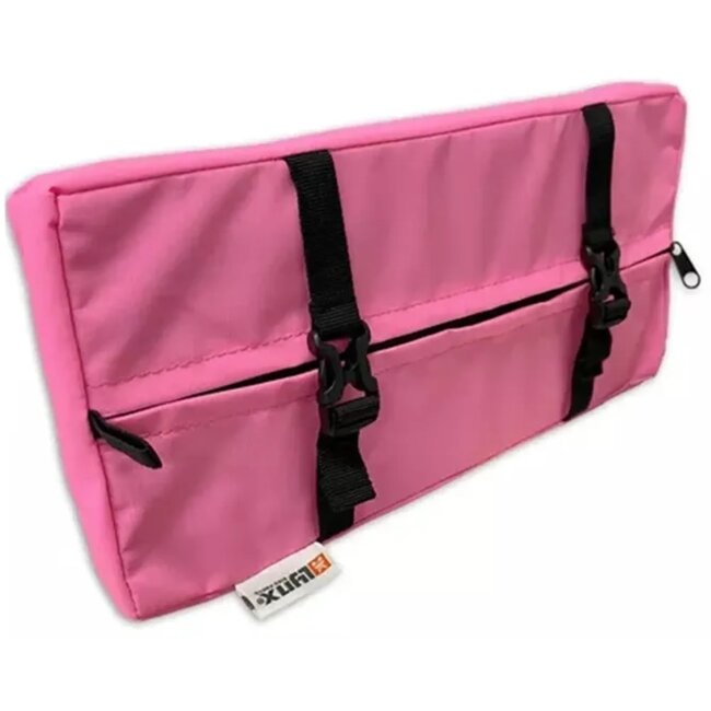 Lynx Bagagedragerkussen - Waterbestendig - Schokabsorberend - Roze - 34x16x5 cm