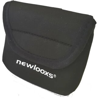 New Looxs Beschermhoes voor Bosch E-bike display - Neopreen - Waterafstotend - Klittenband - Met haak - Zwart