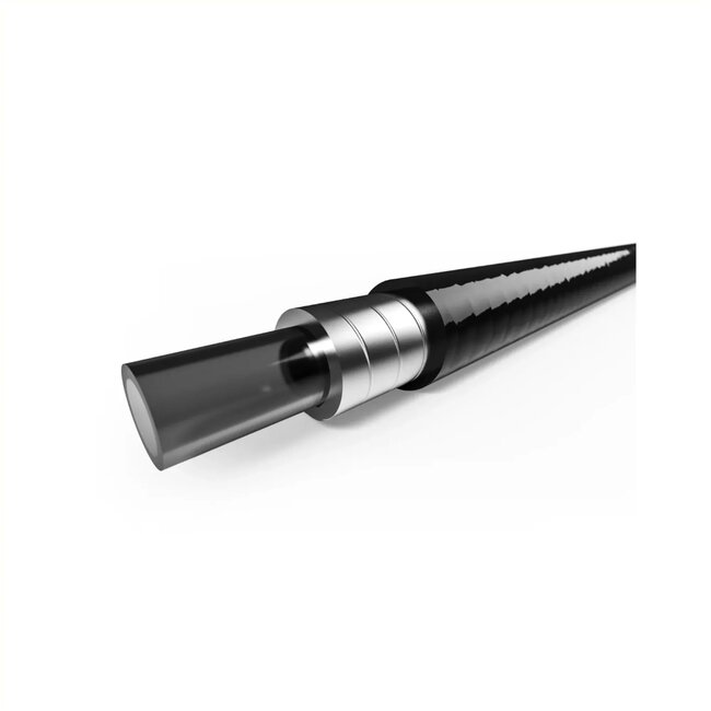 Elvedes Buitenkabel rem - teflon coating - 10m - 5mm - zwart