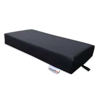 Lynx Comfortabel bagagedrager kussen - waterbestendig - klikgesp - 34x16x5 cm - zwart