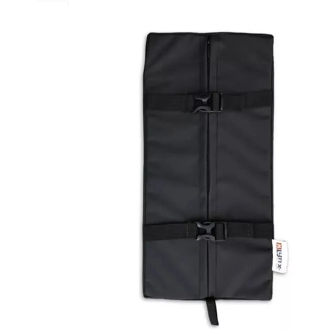 Lynx Comfortabel bagagedrager kussen - waterbestendig - klikgesp - 34x16x5 cm - zwart