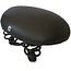 Selle Comfort Comfortabel fietszadel - Staalconstructie - Klassiek ontwerp - Zwart - Zonder strop