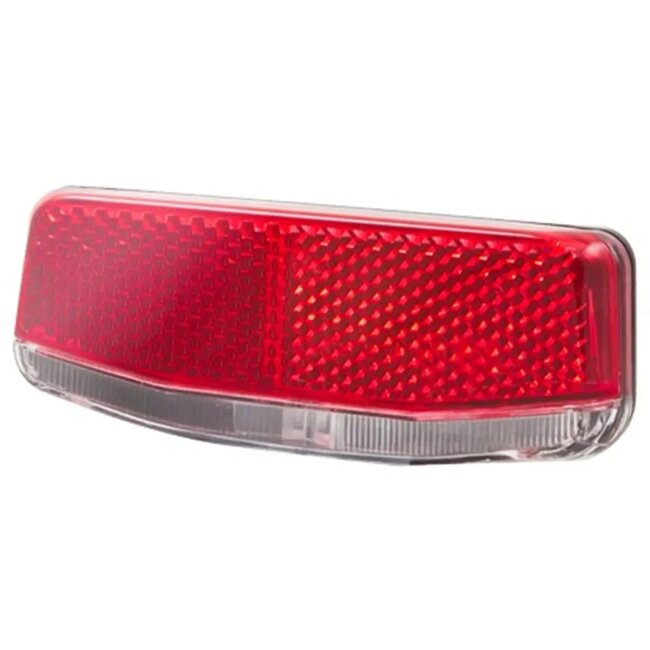 Spanninga Compact achterlicht - heldere LED - batterijgevoed - 97 mm - lichtgewicht