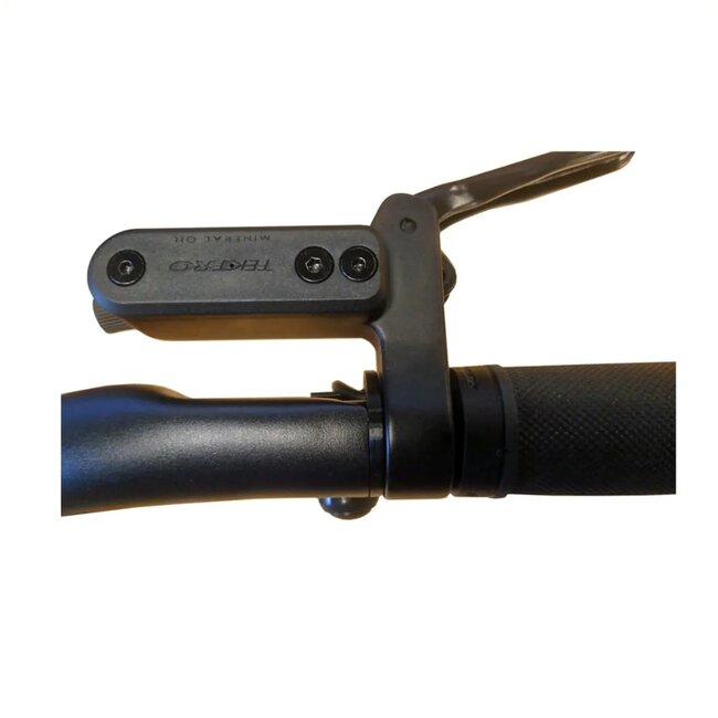 Tektro Drukknop houder links - VanMoof S/X - Alternatieve remgrepen - Duurzaam zwart kunststof